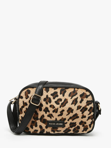 Cross Body Tas Leopard David jones Beige leopard CM7663